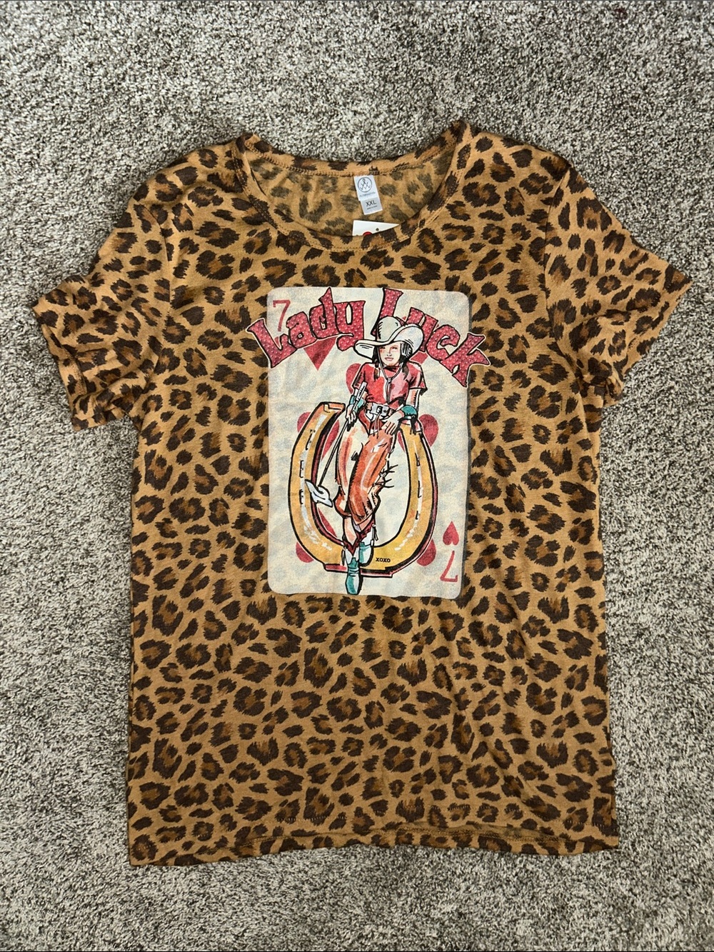 Alternative Leopard Print Tee